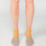 Boston Linen Cotton Anklet | Yellow