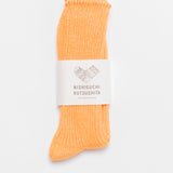 Boston Hemp/Cotton Slab Socks | Lantern Orange