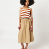 SKIRT01.16 | Relaxed Fit Skirt | Khaki