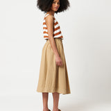 SKIRT01.16 | Relaxed Fit Skirt | Khaki
