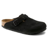 Boston Soft Footbed | Black Suede