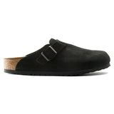 Boston Soft Footbed | Black Suede