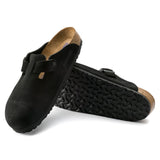 Boston Soft Footbed | Black Suede