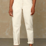 Caroline Cropped Jeans | Clean Recycled Ecru