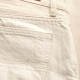 Caroline Cropped Jeans | Clean Recycled Ecru