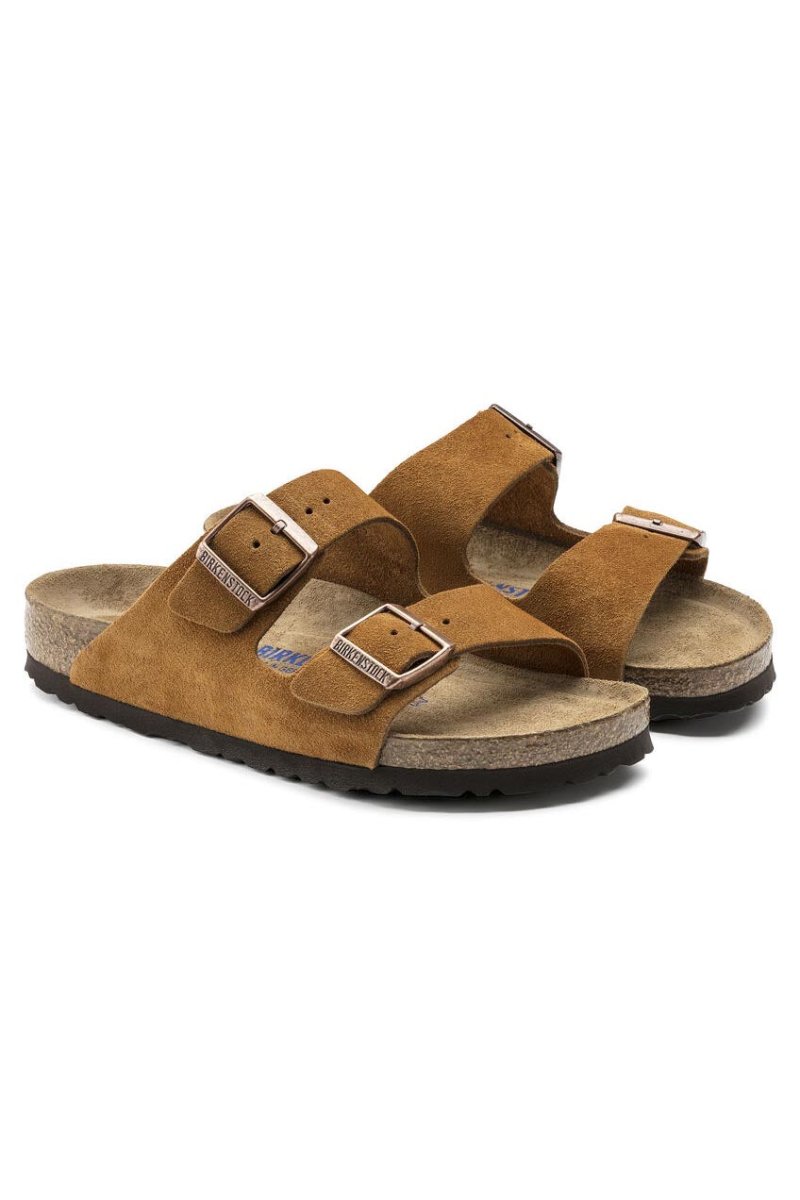 BIRKENSTOCKArizona Soft Footbed | Mink Suede35