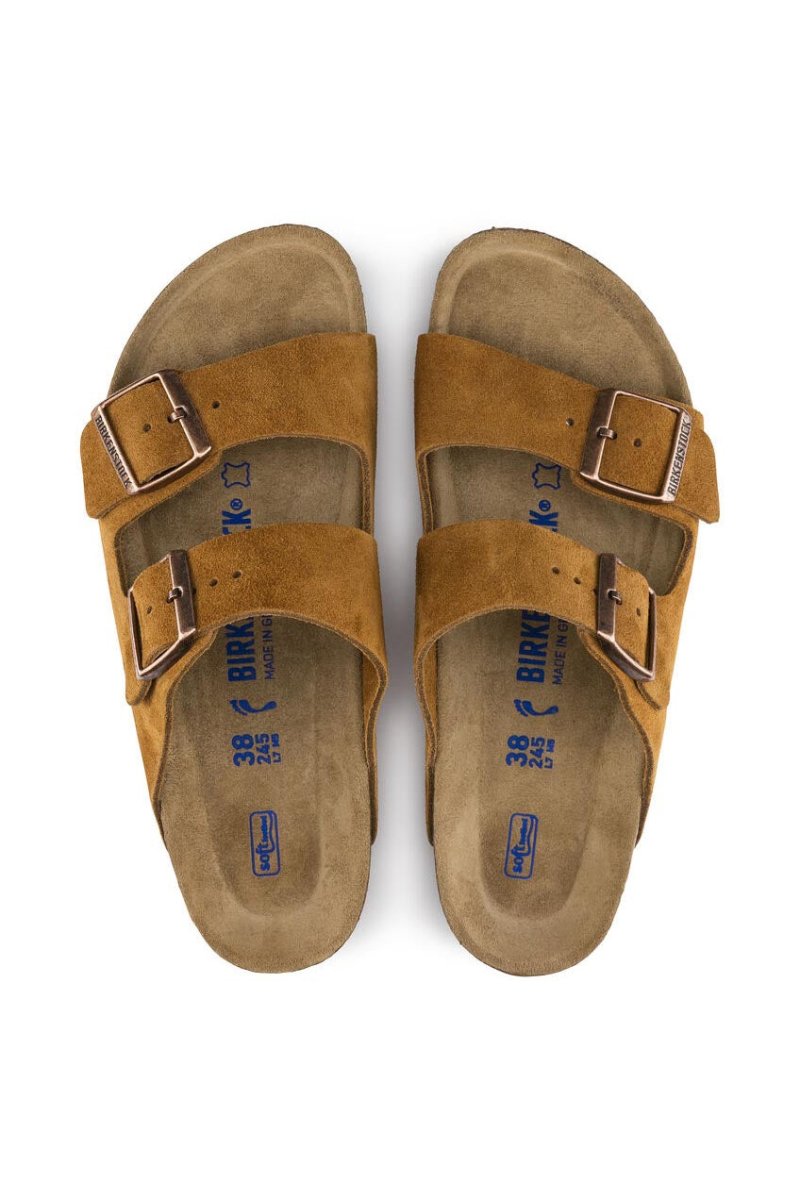 BIRKENSTOCKArizona Soft Footbed | Mink Suede35