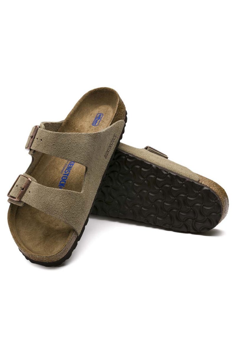 BIRKENSTOCKArizona Soft Footbed | Taupe Suede35