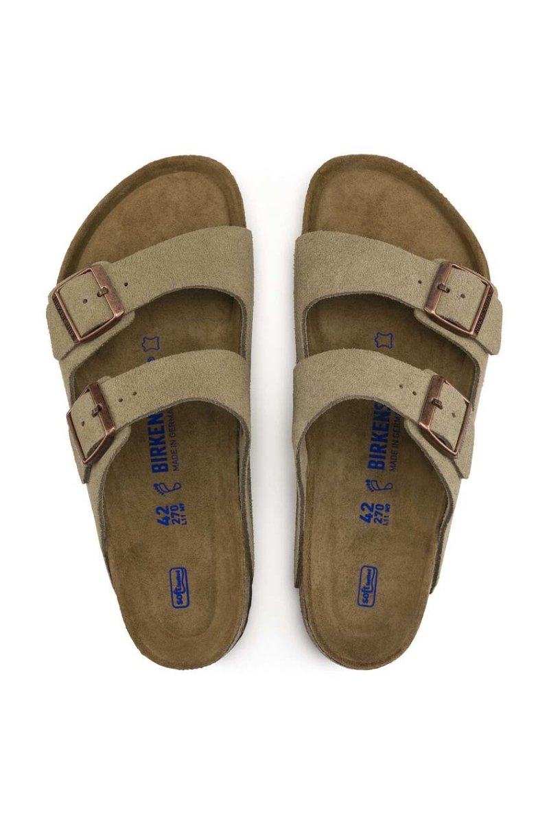 BIRKENSTOCKArizona Soft Footbed | Taupe Suede35