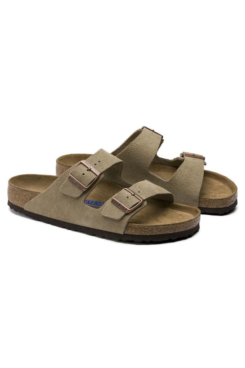 BIRKENSTOCKArizona Soft Footbed | Taupe Suede35