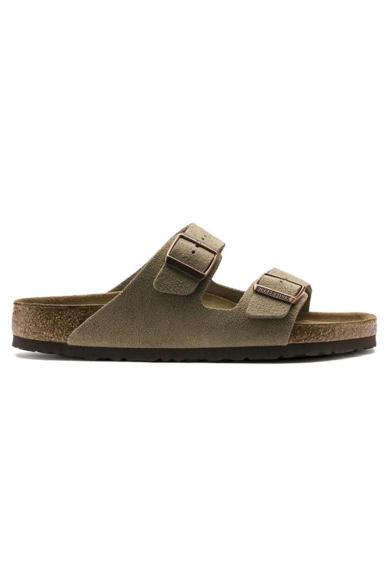 BIRKENSTOCKArizona Soft Footbed | Taupe Suede35