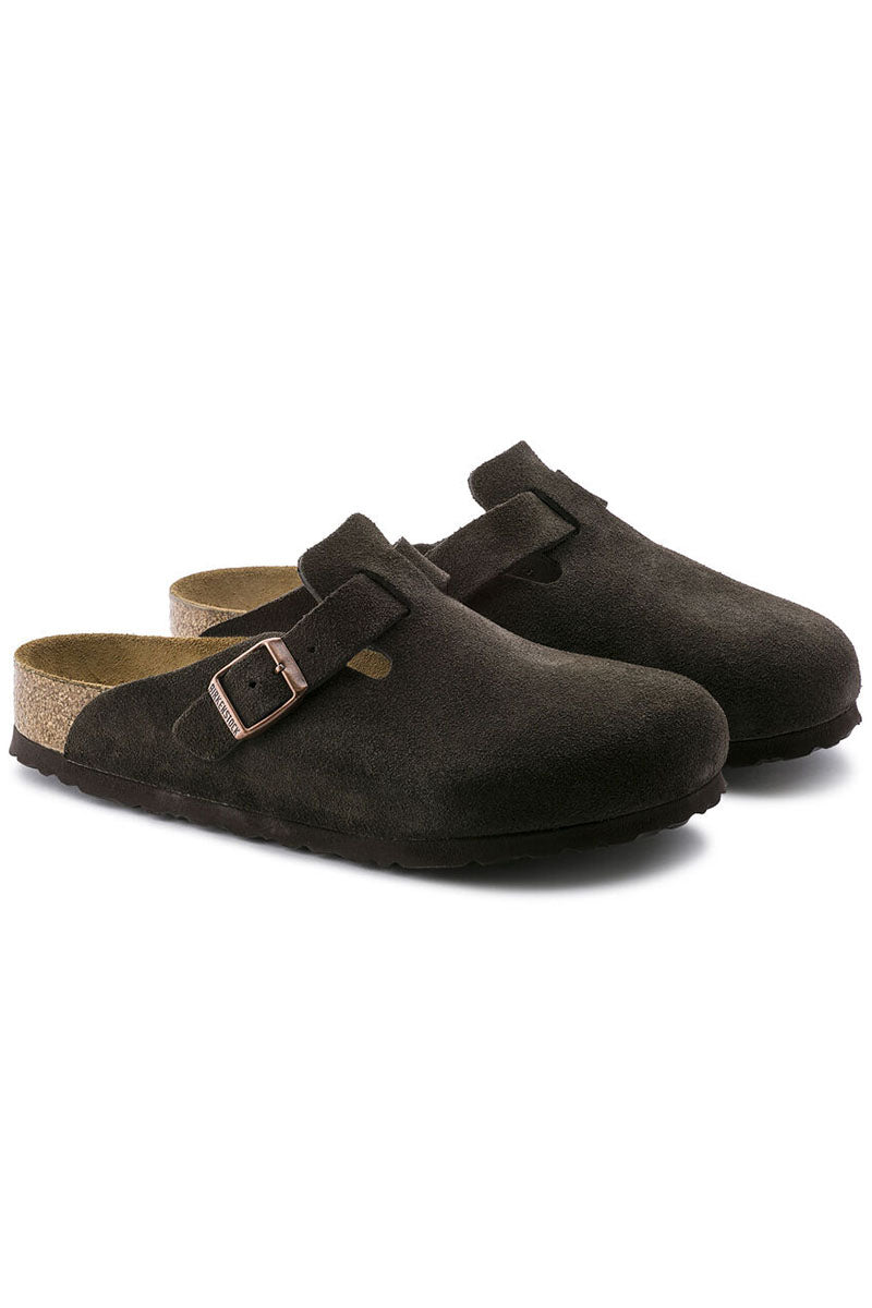 Boston Soft Footbed Mocca Suede – Keoma - Main Image