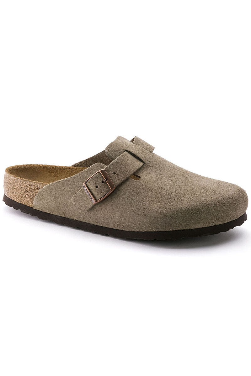 BIRKENSTOCKBoston Soft Footbed | Taupe Suede35