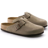 BIRKENSTOCKBoston Soft Footbed | Taupe Suede35