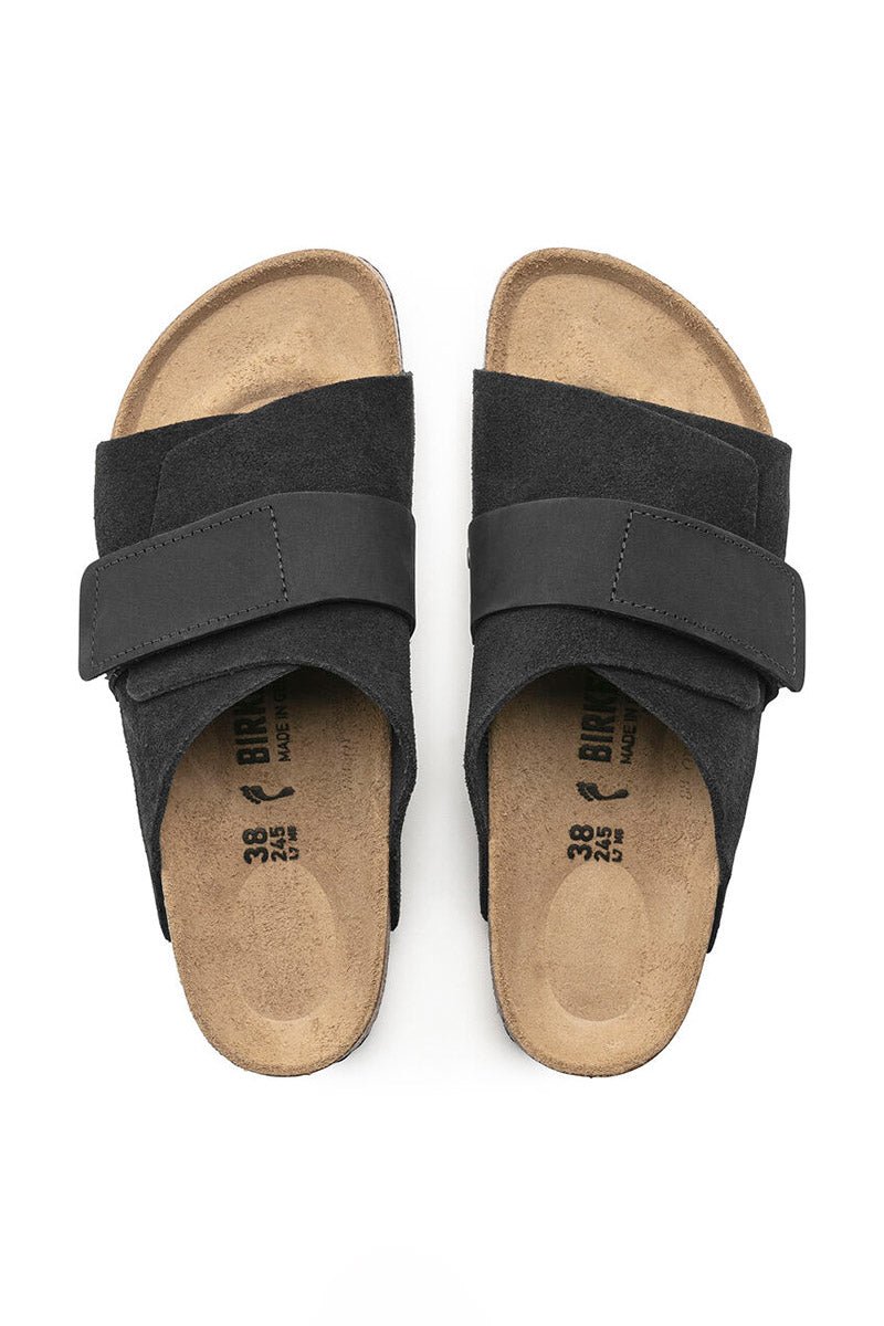 BIRKENSTOCKKyoto | Black Suede + Nubuck35