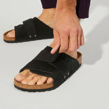 BIRKENSTOCKKyoto | Black Suede + Nubuck35