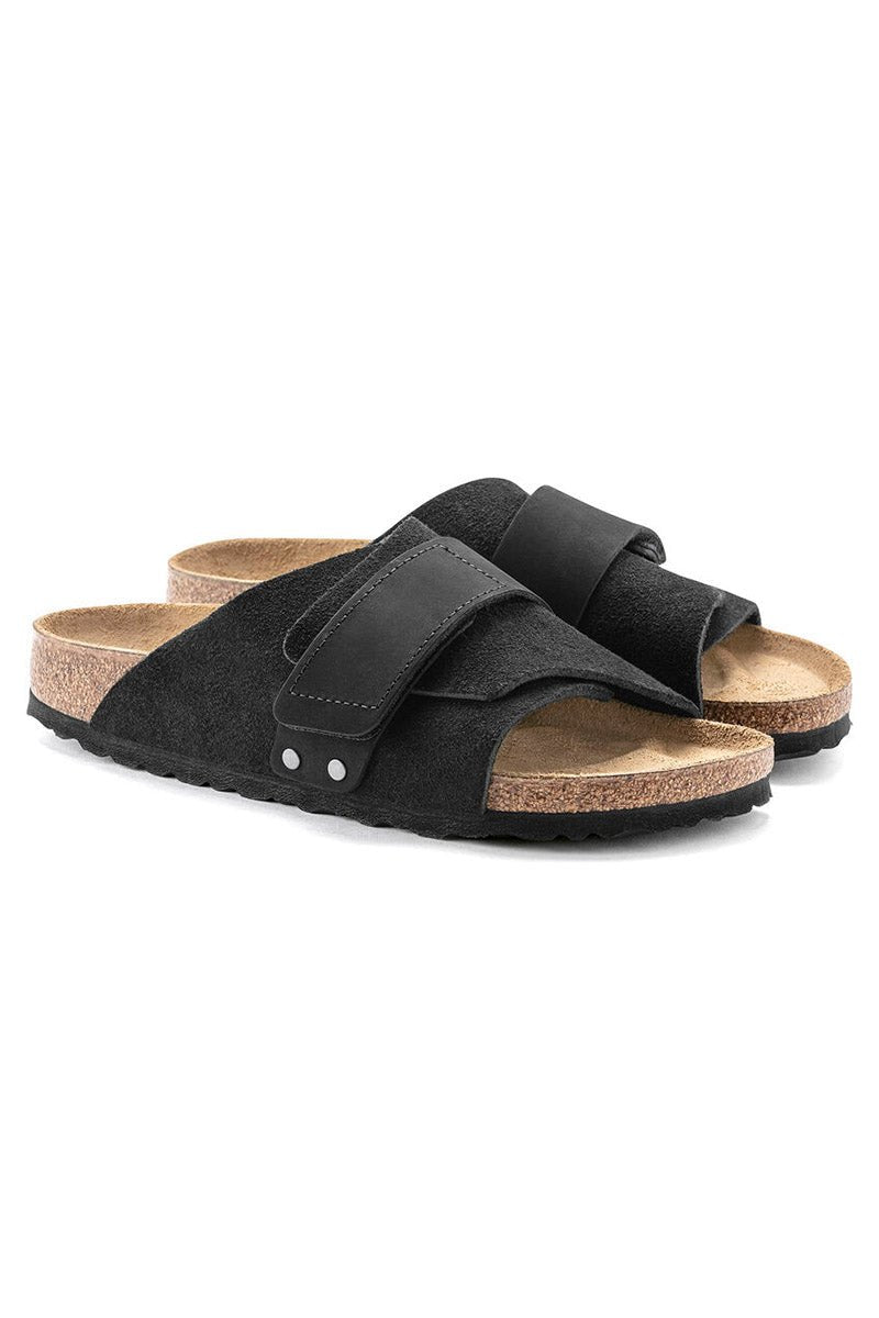 BIRKENSTOCKKyoto | Black Suede + Nubuck35