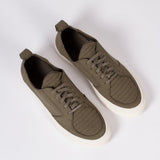EKNArgan Low Sneaker | Olive Vegan Suede36