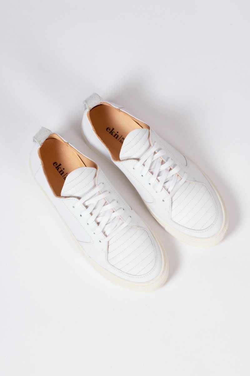 EKNArgan Low Sneaker | White Leather35