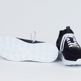 EKNLarch Sneaker | Black Leather + Suede36
