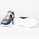 EKNLarch Sneaker | Blue Vegan Leather + Neoprene35