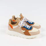 EKNLarch Sneaker | Vanilla Leather + Neoprene36