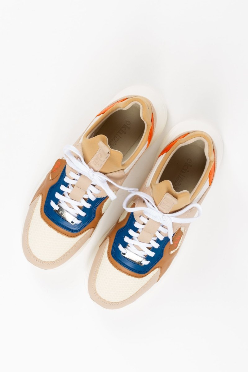 EKNLarch Sneaker | Vanilla Leather + Neoprene36
