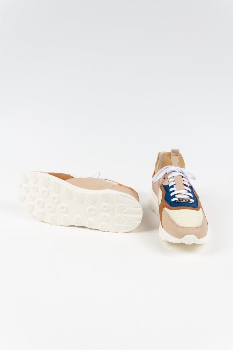 EKNLarch Sneaker | Vanilla Leather + Neoprene36