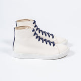 EKNOak High Sneaker | White Vegan Canvas36