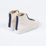 EKNOak High Sneaker | White Vegan Canvas36
