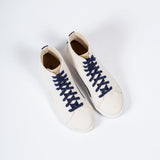 EKNOak High Sneaker | White Vegan Canvas36