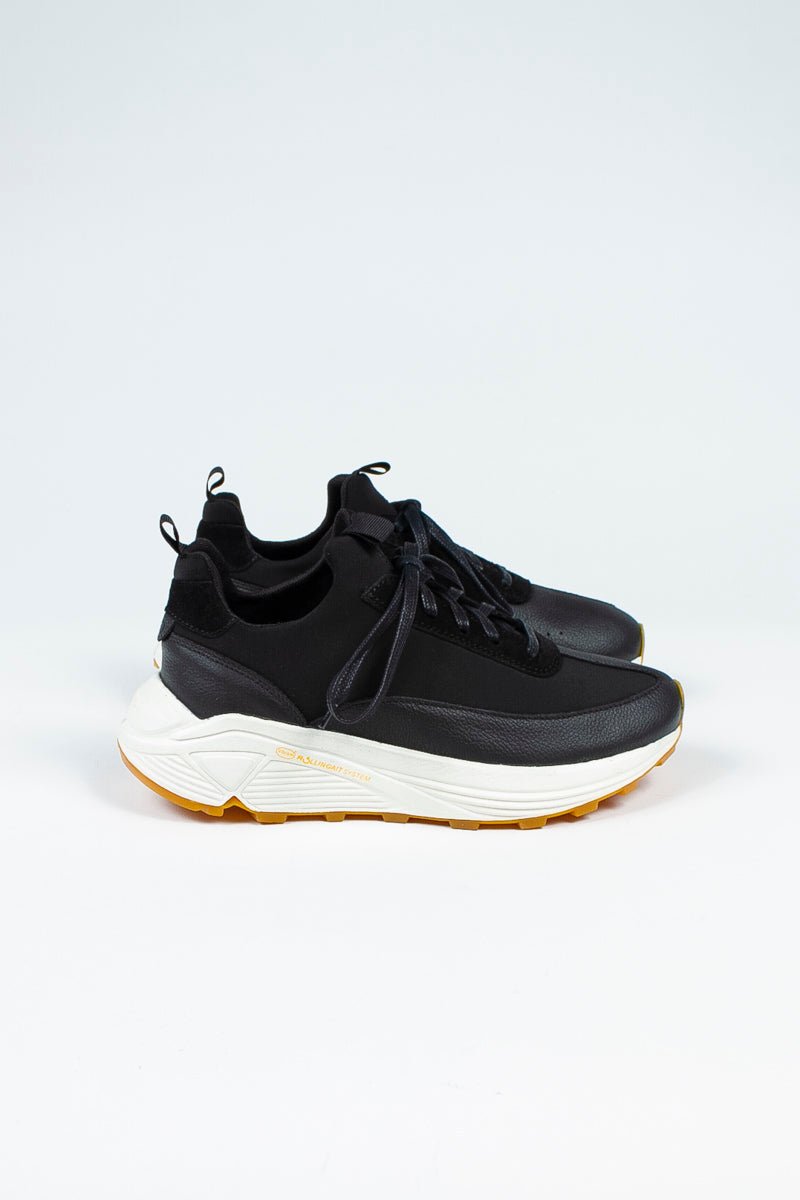 EKNYew Sneaker | Black Neoprene + Leather36