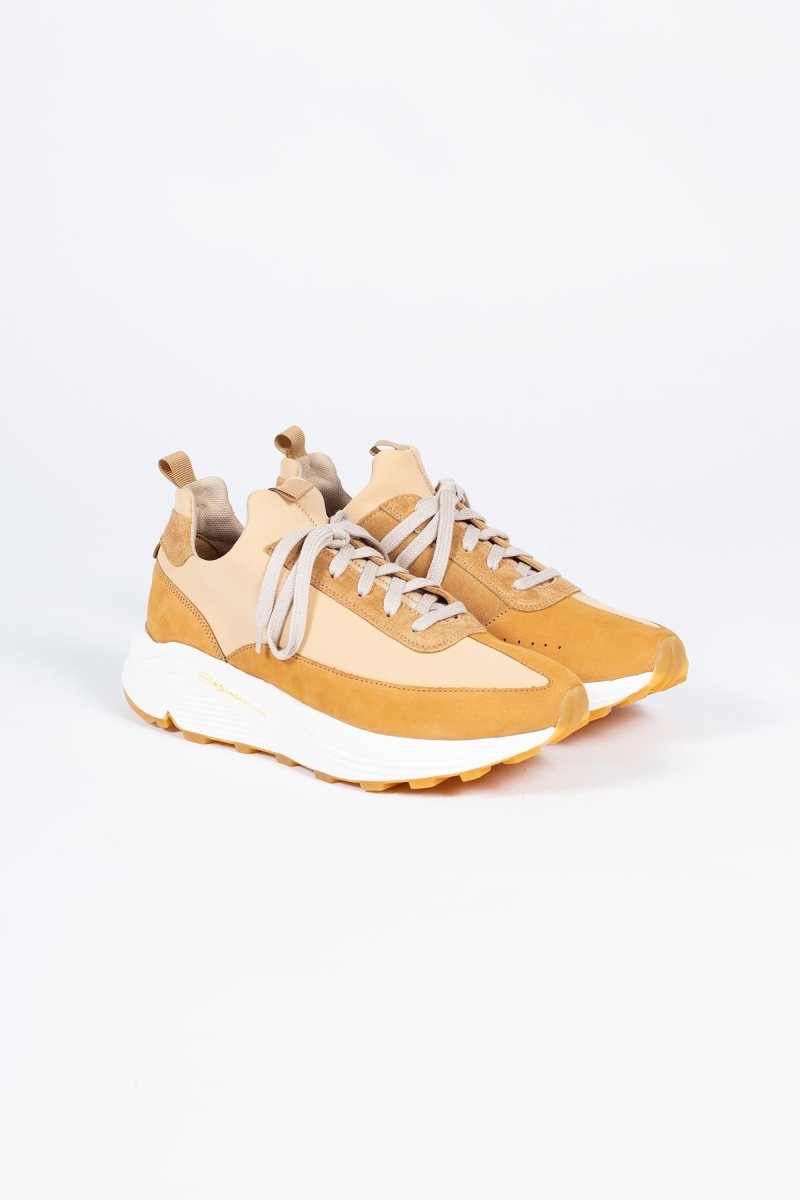 EKNYew Sneaker | Camel Neoprene + Nubuck36