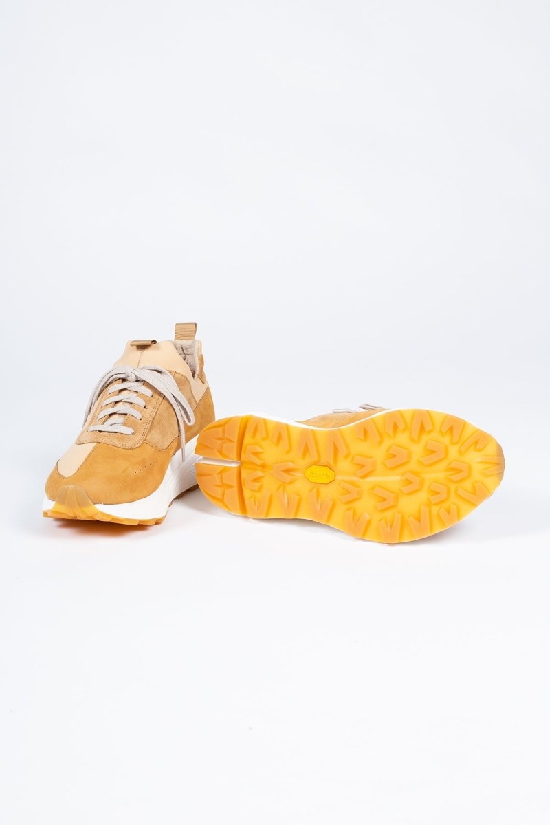 EKNYew Sneaker | Camel Neoprene + Nubuck36