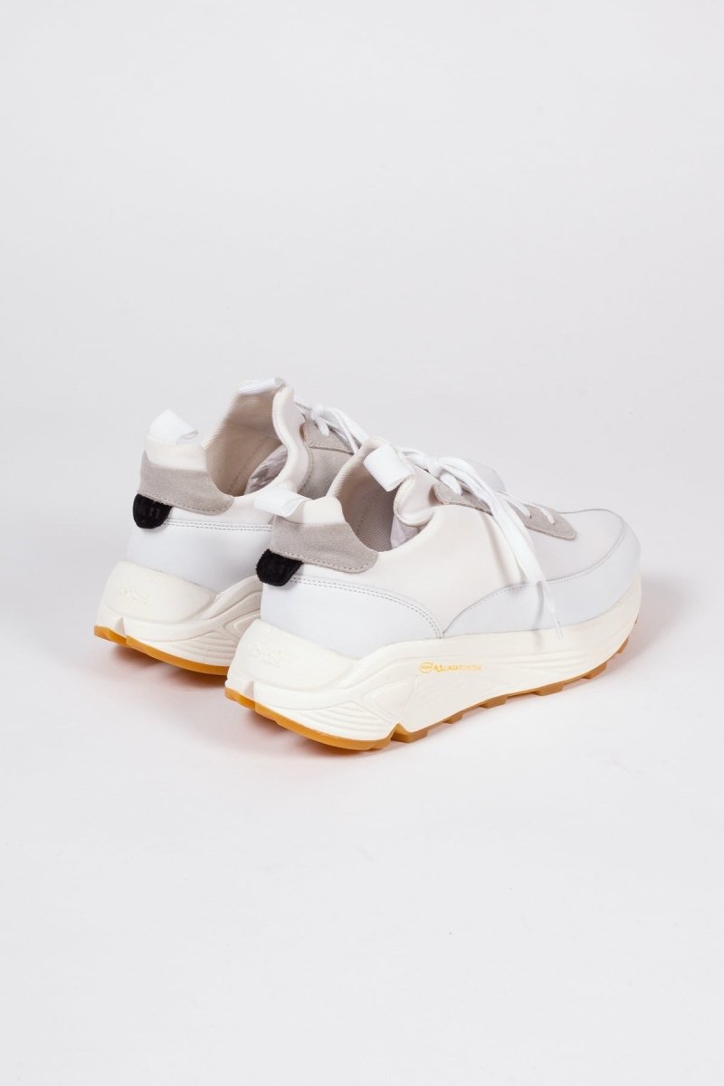 EKNYew Sneaker | White Neoprene + Leather36