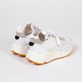 EKNYew Sneaker | White Neoprene + Leather36