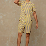 KINGS OF INDIGOBalder Shirt | Seersucker SunlightXS