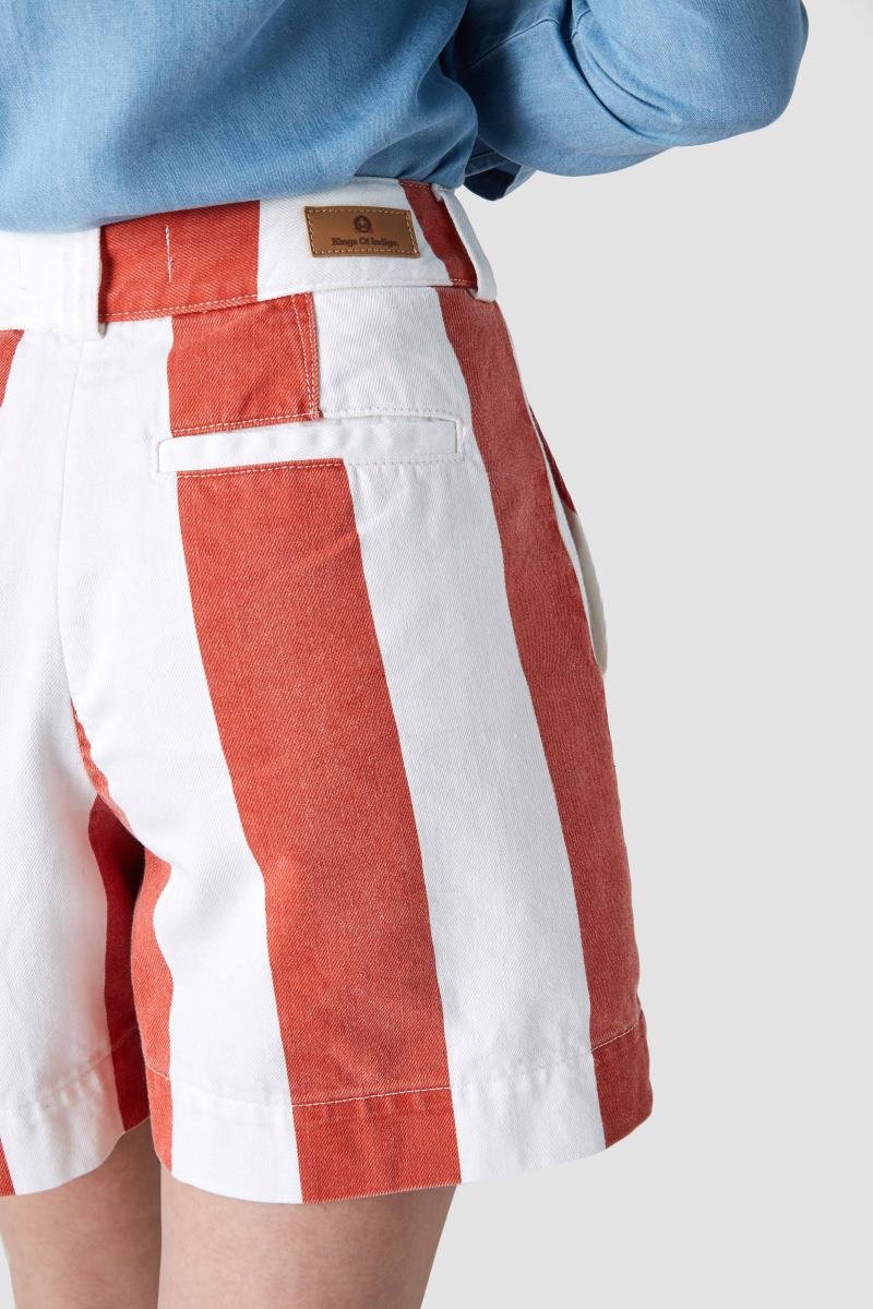 KINGS OF INDIGOBangja Shorts | Printed Burnt Orange24