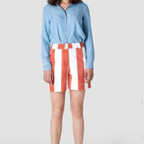 KINGS OF INDIGOBangja Shorts | Printed Burnt Orange24