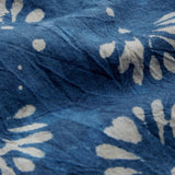 KINGS OF INDIGOBidatsu Shorts | Woodblock Indigo Dye - Fan PrintXS