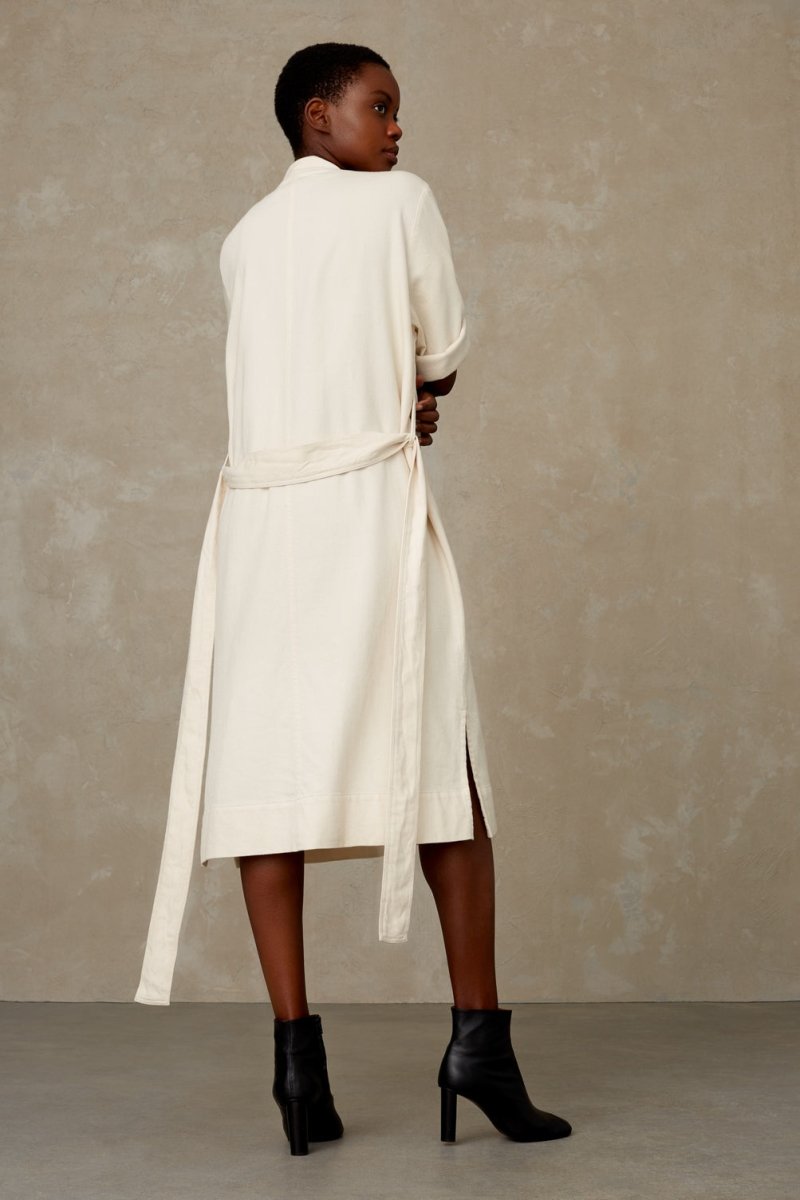 KINGS OF INDIGOCaledonia Dress | EcruXS