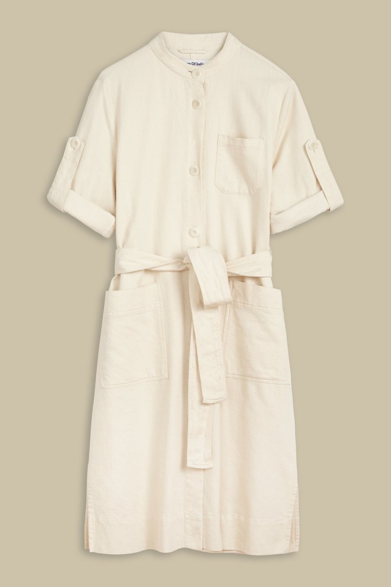 KINGS OF INDIGOCaledonia Dress | EcruXS