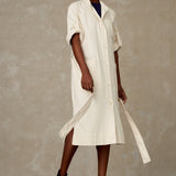 KINGS OF INDIGOCaledonia Dress | EcruXS