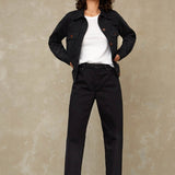 KINGS OF INDIGOCaroline Cropped Jeans | Clean Mignon Stay Black24/30