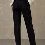 KINGS OF INDIGOCaroline Cropped Jeans | Eco Recycled Black Worn24/30