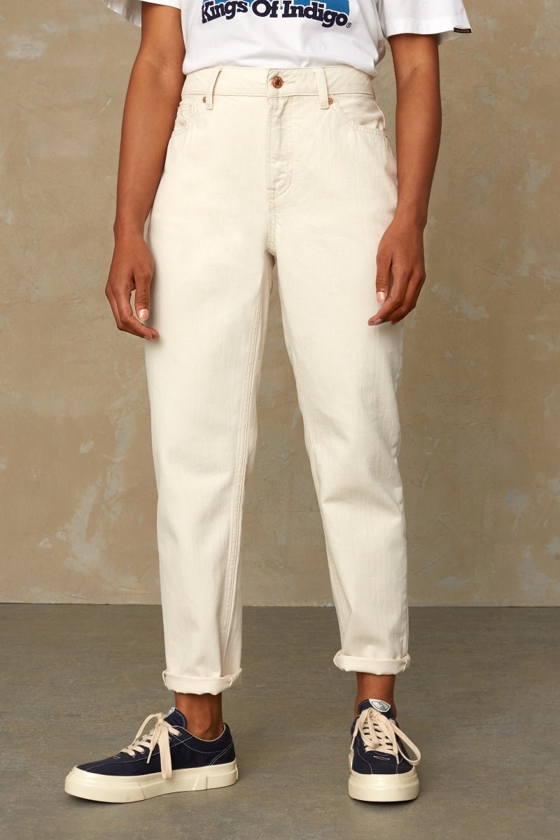 KINGS OF INDIGOCaroline Cropped Jeans | Ecru24/30