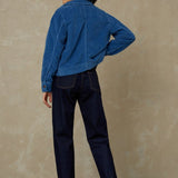 KINGS OF INDIGOCaroline Cropped Selvage | Clean Quarzo Organic Rinse24/27
