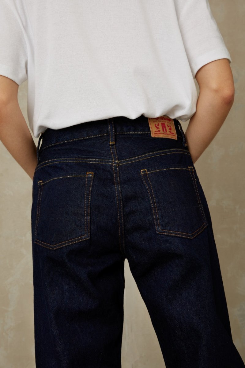 KINGS OF INDIGOCaroline Cropped Selvage | Clean Quarzo Organic Rinse24/27