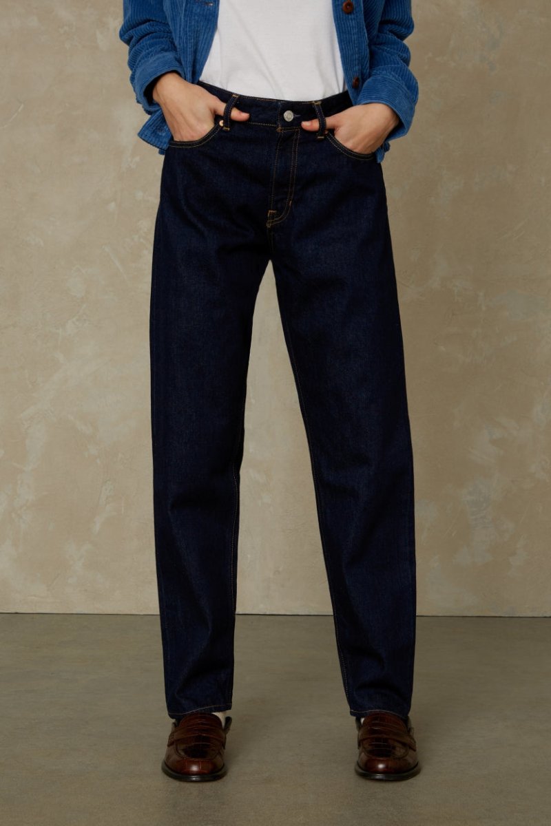 KINGS OF INDIGOCaroline Cropped Selvage | Clean Quarzo Organic Rinse24/27