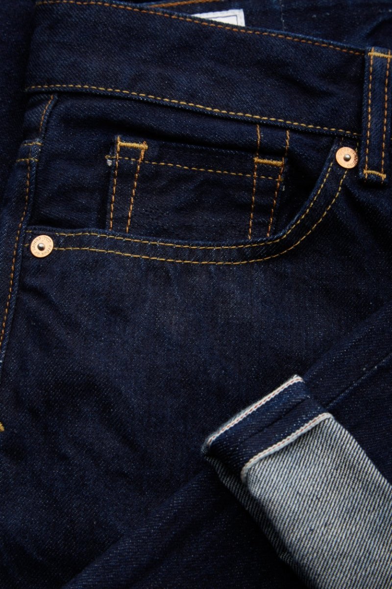 KINGS OF INDIGOCaroline Cropped Selvage | Clean Quarzo Organic Rinse24/27